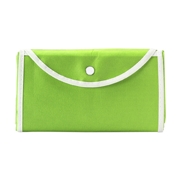 Foldable shopping bag in lime