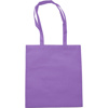 Exhibition bag, non woven  in purple