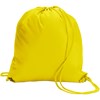 Drawstring backpack in yellow
