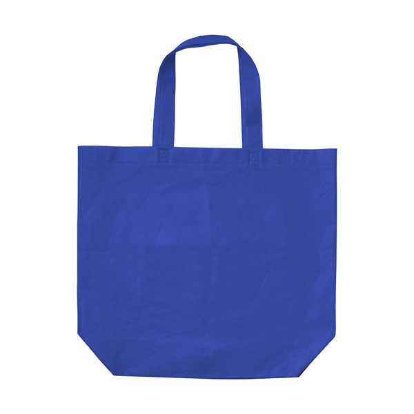 Shopping bag, non-woven  in blue