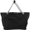 Foldable shopping bag in black