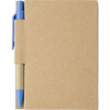Small notebook in light-blue