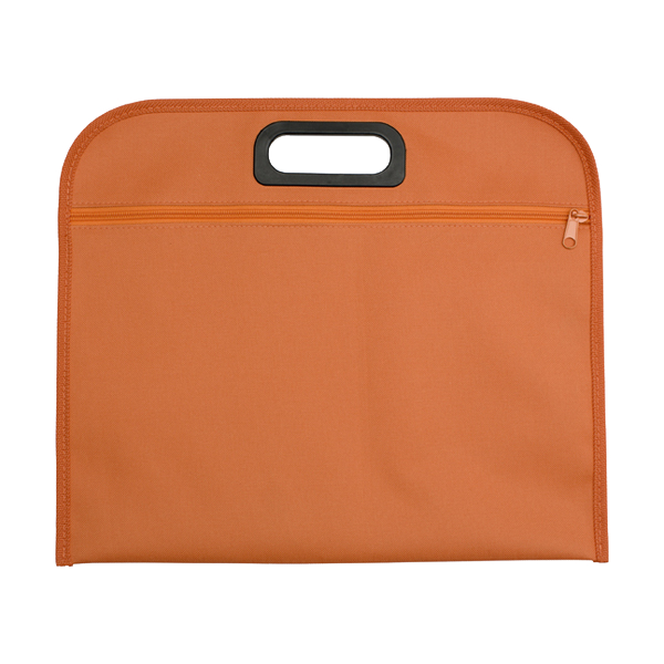 Conference bag. in orange