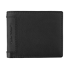 Leather Charles Dickens® wallet. in black