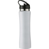 Aluminium sports flask, 500ml in white