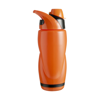 Bottle with 650ml capacity in orange