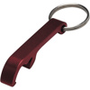 Key holder and bottle opener in red