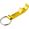 Key holder and bottle opener in yellow