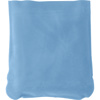 Inflatable travel cushion in light-blue