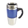 Rembrandt 450Ml Tall Double Walled Travel Mug in blue