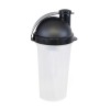 Plastic Shaker 700Ml Single Walled Plastic Protein Shaker in black