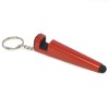 Phone Stylus - Phone Stand Keychain - Pen Style in red