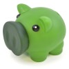 Rubber Nose Piggy Money Boxes in green
