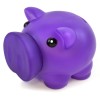 Rubber Nose Piggy Money Boxes in purple