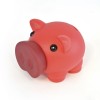 Rubber Nose Piggy Money Boxes in red