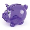 Piglet Bank Money Boxes in purple