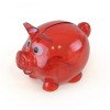 Piglet Bank Money Boxes in red