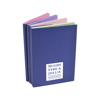 Fold Out Concetina Sticky Note Pad in blue