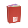 Fold Out Concetina Sticky Note Pad in red
