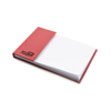 Flip Note Desk Notepad With Flap To Reveal Flags in red