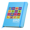 Hardbacked Notebook (A5) in blue
