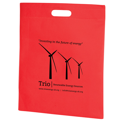PP Carrier Bag in red