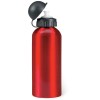 Metal Drinking Bottle (600 Ml) in red