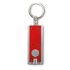 Led Torch Key Ring in transparent-red