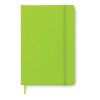 A5 Notebook Lined in lime