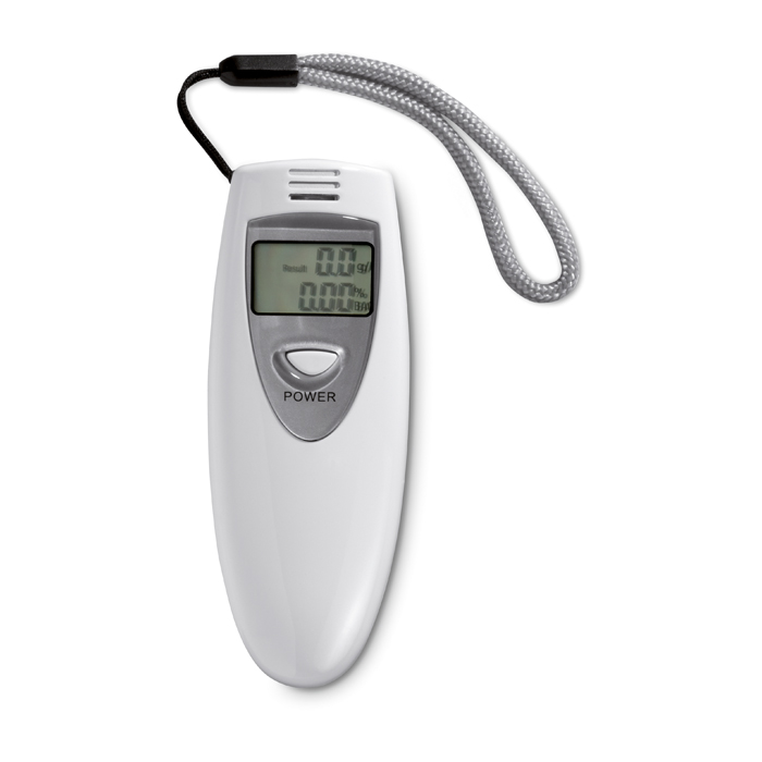 Alcohol Tester in white