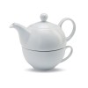 Teapot And Cup Set in white