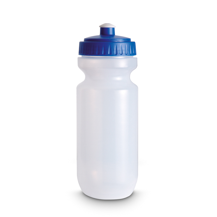Plastic Drinking Bottle in blue