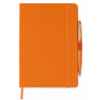 A5 Notebook With Pen in orange