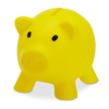 Piggy Bank in yellow