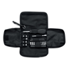 Tool Set In Pu Pouch in black