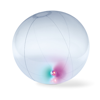 Inflatable Beachball W Light in transparent
