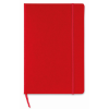 A5 Block Note W/ Squared Paper in red