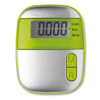 Pedometer in lime