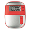 Pedometer in red