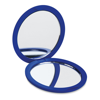 Double Sided Compact Mirror in royal-blue