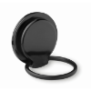 Phone Holder On Ring Stand in black