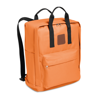 600D Polyester Backpack in orange