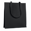 Shopping Bag With Gusset in black