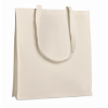 Shopping Bag With Gusset in beige