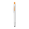 Plastic Stylus Pen in orange