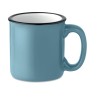 Ceramic Vintage Mug 290 Ml in blue