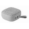 Fabric Square Bt Speaker in grey
