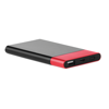 4000  Powerbank With Light in red