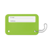 Luggage Tag in lime