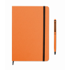 Notebook Set in orange